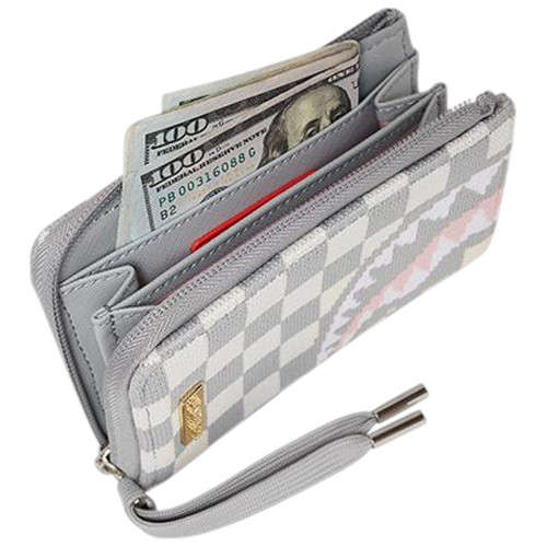 Sprayground Πορτοφόλι Knit Sharks in Paris in Cream Wallet